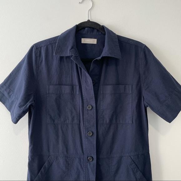Everlane Navy Jumpsuit - Picture 5 of 16